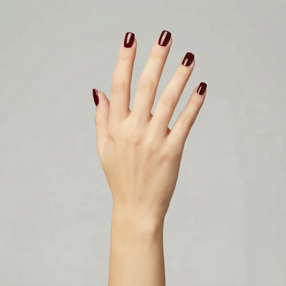 Ring try-on before, hand without jewelry