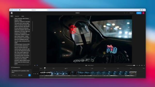 High-Octane Car Chase Scene