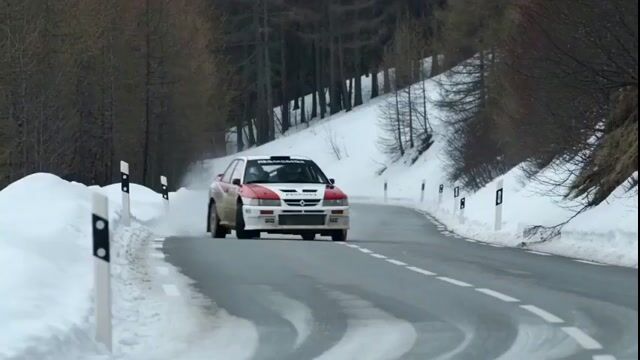 电影级拉力赛车场景