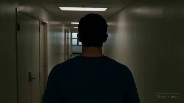 Cinematic Horror Corridor Scene